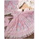 Mademoiselle Pearl Sanrio My Melody Rose Themed Apron Top Skirt Set JSKs and OPs(Reservation/Full Payment Without Shipping)